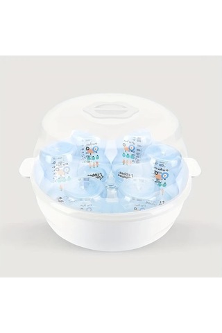 Xuweiwei Beyaz Bottle Sterilizer Sapı Yüksek Sıcaklıkta Buhar Biberon Ve Oyuncak Dezenfeksiyonu