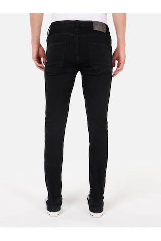 Colins 040 Alex Dar Kesim Düşük Bel Dar Paça Siyah Erkek Pantolon Cl1070537 Denim