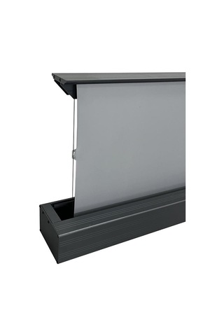 Dualtech 228x163 100" Motorlu Uzaktan Kumandalı Gergili Floor Up ALR Projeksiyon Perdesi 4k Ultra Hd Sinema Perdesi