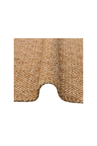 Eko Halı Brooklyn Brk 03 Bej Kaymaz İnce Hasır Dokuma Kilim