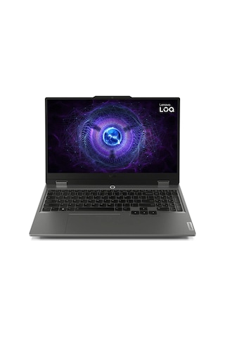 Lenovo LOQ 15IAX9 83GS007WTR i5-12450HX 8 GB 512 GB SSD RTX4050 15.6" Dos Dizüstü Bilgisayar