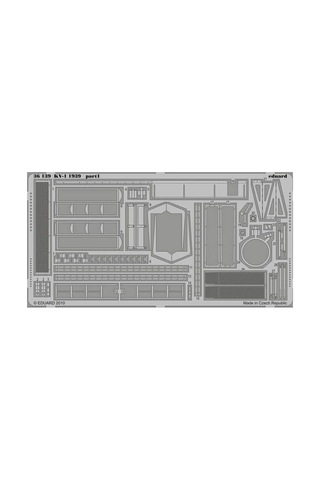 Eduard 36139 Kv-1 1939 - For Tru- Std.photo Etched Sets