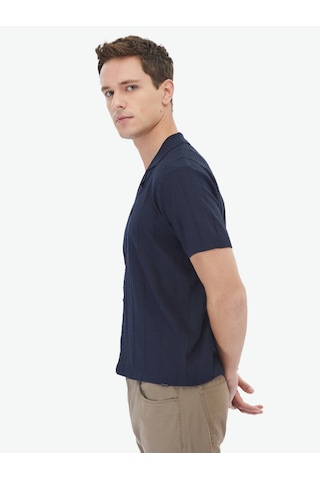 Lacivert Regular Fit Casual Gömlek Lacivert