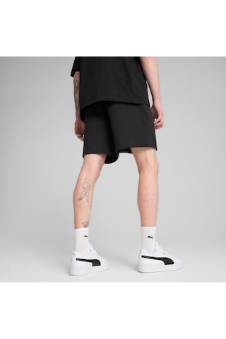 Puma Wardrobe Ess Erkek Bol Kesim 7" Şort 629654 01 Siyah