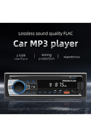 Samdoo Araç İçi Bluetooth Mp3 Çalar - Yüksek Kaliteli Ses, Fm Radyo Ve Kolay Kurulum Jsd-530l