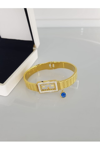 Gram Altın Gold Kadın Çelik Kelepçe Altın - Gümüş - Rose Gram Altın Gold Kadın Çelik Kelepçe Altın - Gümüş - Rose