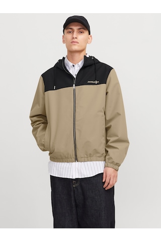 Jack & Jones Jack&jones 12268598 Jjelegacy Lıght Jacket Hood Erkek Spor Ceket Kahverengi Kahverengi