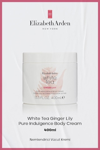 Elizabeth Arden White Tea Ginger Lily Nemlendirici Vücut Kremi 400 ML