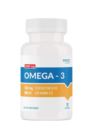 Smartcaps Omega 3 Vitamin D3 Q10 30 Softgel