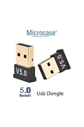 Microcase AL2392 Mini v5.0 Bluetooth USB Dongle Alıcı