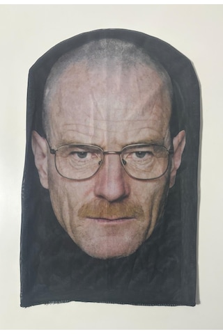 Walter Siyah Heisenberg 3 Boyutlu Nefes Alabilen Ünlü Maskesi