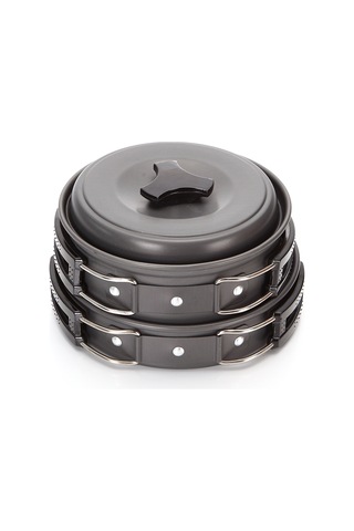 Aotu DS200 Taşınabilir Outdoor Kamp Piknik Tenceresi Siyah Çok Renkli