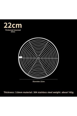 Youtek Gıda Grubu 304 Paslanmaz Çelik Fırın Tepsisi, Ev Ve Ticari Kullanım, Kalın Tabaka, Kolay Temizlenir, Çok Amaçlı Pişirme Aleti 22 Cm