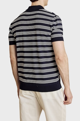 Brooks Brothers Erkek Polo Yaka Kazak Bbss26mkl013388 Lacivert Kırık Beyaz