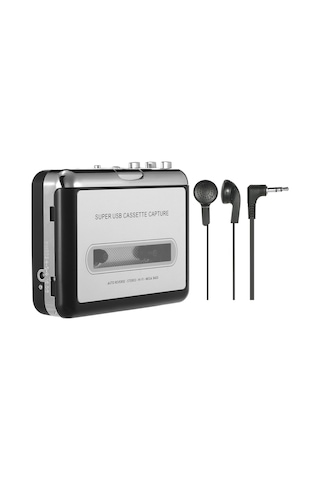 Samdoo Usb Kaset Çevirici - Kasetleri Mp3/wav Formatına Dönüştürücü, Taşınabilir Usb Kaset Oynatıcı