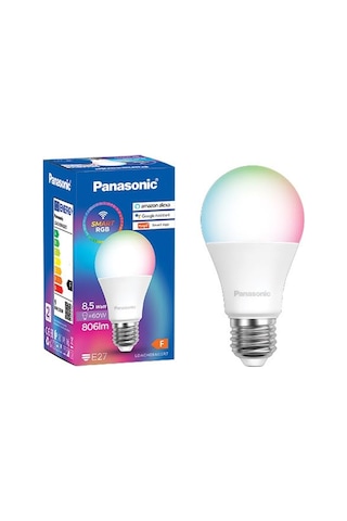 Panasonıc Led Bt Wıfı Rgb E27 Lamp 9w Sku: Smg8690010154750 Açık Kahverengi