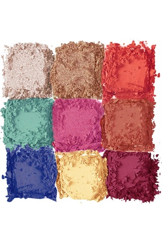 Cocosh She Colorful 9 Renk Göz Farı Paleti, Yüksek Pigmentasyon, Topaklanmaz, Kolay Dağılım - 9 Color Diğer
