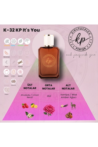 KP K-32 Kadın Parfüm EDP 50 ML