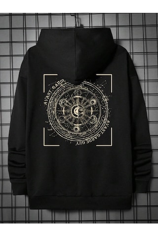 Altamira Erkek Avant Sırt Baskılı Oversize Kapşonlu Sweatshirt 001