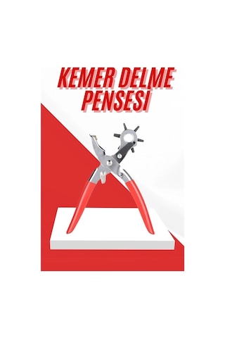 Bay Kemer Delme Pensesi 6 Farklı Boyutta Kemer Delici Ev Deri Kemer Najmaddin Standart 80313314