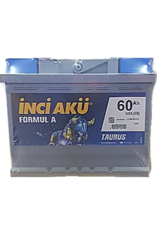 12V 60 Ah 60 Amper İnci Akü 540A - Yerinde Montaj  / 469711752 45 - 50 Amper-