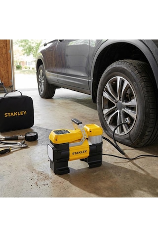 Stanley Sxıf0001 12volt 150 Psı Dijital Basınç Göstergeli Lastik Şişirme Pompası + Led Lamba