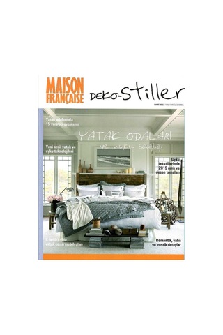 Maison Française - Özel Renk Sayısı - Koleksiyon Eski Basım Mart 2015 Yıl: 20 No: 238 Ekleriyle Beraber