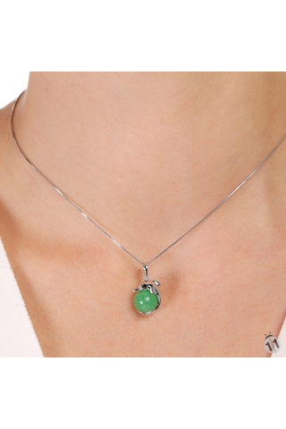 Mineral Takı Jade Kolye Ucu