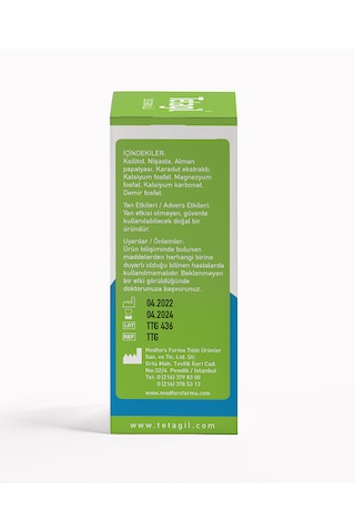 Tetagil Diş Granülü 36 Şase