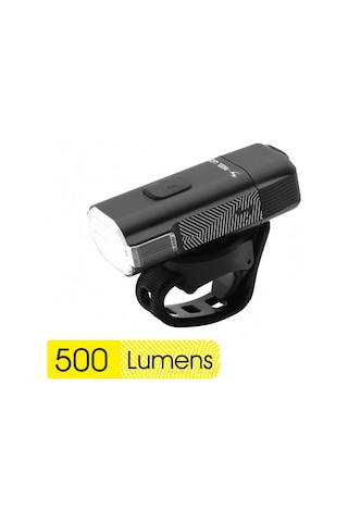 Moon Rıgel Lite 500 Lümen Usb Bisiklet Ön Lambası Siyah  - Kırmızı