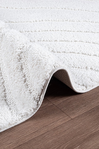 Norway Vl Bukleli Premium Yumuşak Peluş Post Iskandinav Oturma Odası Salon Halısı 70620-krem