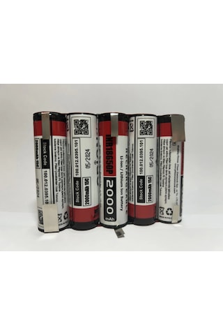 Orion 5s 18v Matkaplar İçin 18650 Li-on Pil Grubu 2000 Mah 15c - 30a