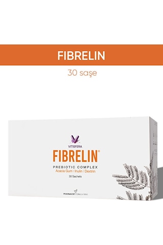 Vitisfera Fibrelin Akasya Gamı - Inülin - Dirençli Dekstrin Içeren Prebiyotik Kompleks 30 Saşe