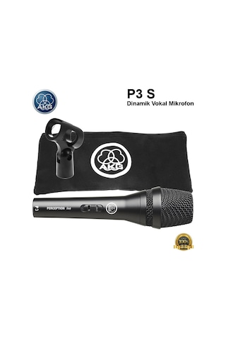 Akg P3 S Dinamik Vokal Mikrofon