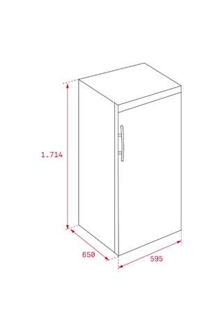 Teka RSF 43250 SS 7 Çekmeceli Solo Dondurucu