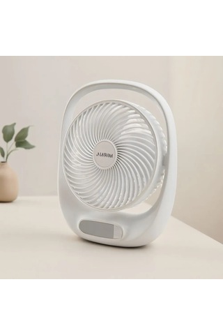 Jenerik Usb Masaüstü Fan 20 Cm 3 Kademe Işıklı