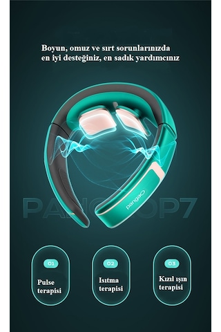 Pangao Boyun Masaj Aleti P7 Yeşil