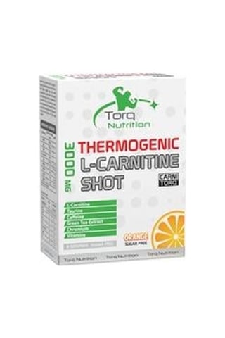 Torq Nutrition Thermogenic L-carnitine Shot 3000 Mg Portakal 8 Ad