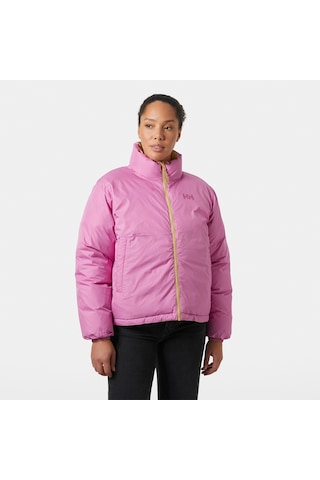 Helly Hansen Yu 23 Reversible Puffer Kadın Dik Yaka Mont Sari