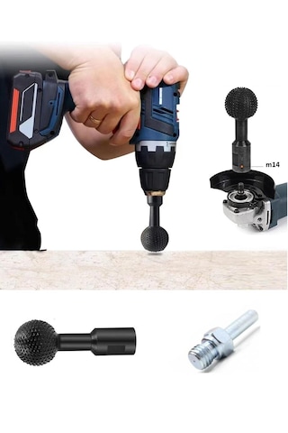 Küresel Ahşap Oyma Top Törpü Aşındırma Sondaj Topu Avuç Taşlama