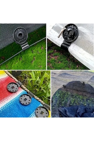 10 Adet Güneşlik Filesi Sabitleme Klipsleri, Gölgelik Bezi Ve Bra Diğer