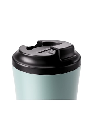 Made By Fressko Camino Yeniden Kullanılabilir Kahve Bardağı, Yalıtımlı Termal Kupa, 340 Ml, Açık Mavi