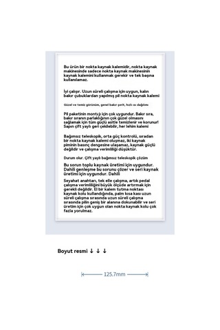 Nokta Kaynak Makinesi Tek Parça Kalem Otomatik Olarak El Nokta Kaynak Kalemi 18650 Pil Tek Elle Çalıştırma 100c