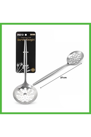 Vaveni Krom Metal Servis Kevgir 27cm Arz Çok Renkli