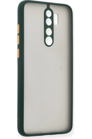Redmi Note 8 Pro Kılıf Montreal Silikon Kapak - Yeşil