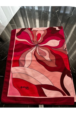 Siyane Scarf Naturel Desen Şal 01 Çok Renkli