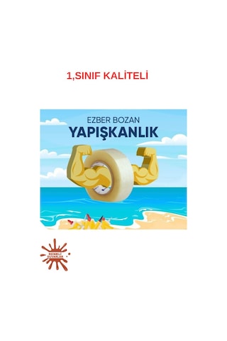 6 Adet Koli Bantı 45mm X 100 Metre Kaliteli Güçlü Yapışkanlı Koli Bantı Paketleme Kırtasiye Bantı Diğer