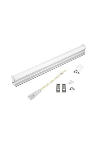 Cata Ct-2468 T5 Bant Armatürü Eklenebilir Anahtarlı10w Ledli Beyaz Kasa Günışığı 3200k 87cm Beyaz
