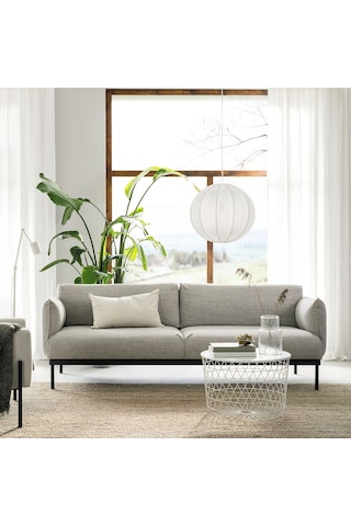 3'lü Kanepe, Lejde Açık Gri Gri