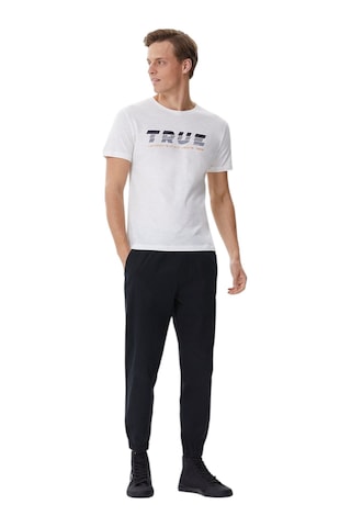 Lee Cooper Erkek Bisiklet Yaka T-shirt Beyaz